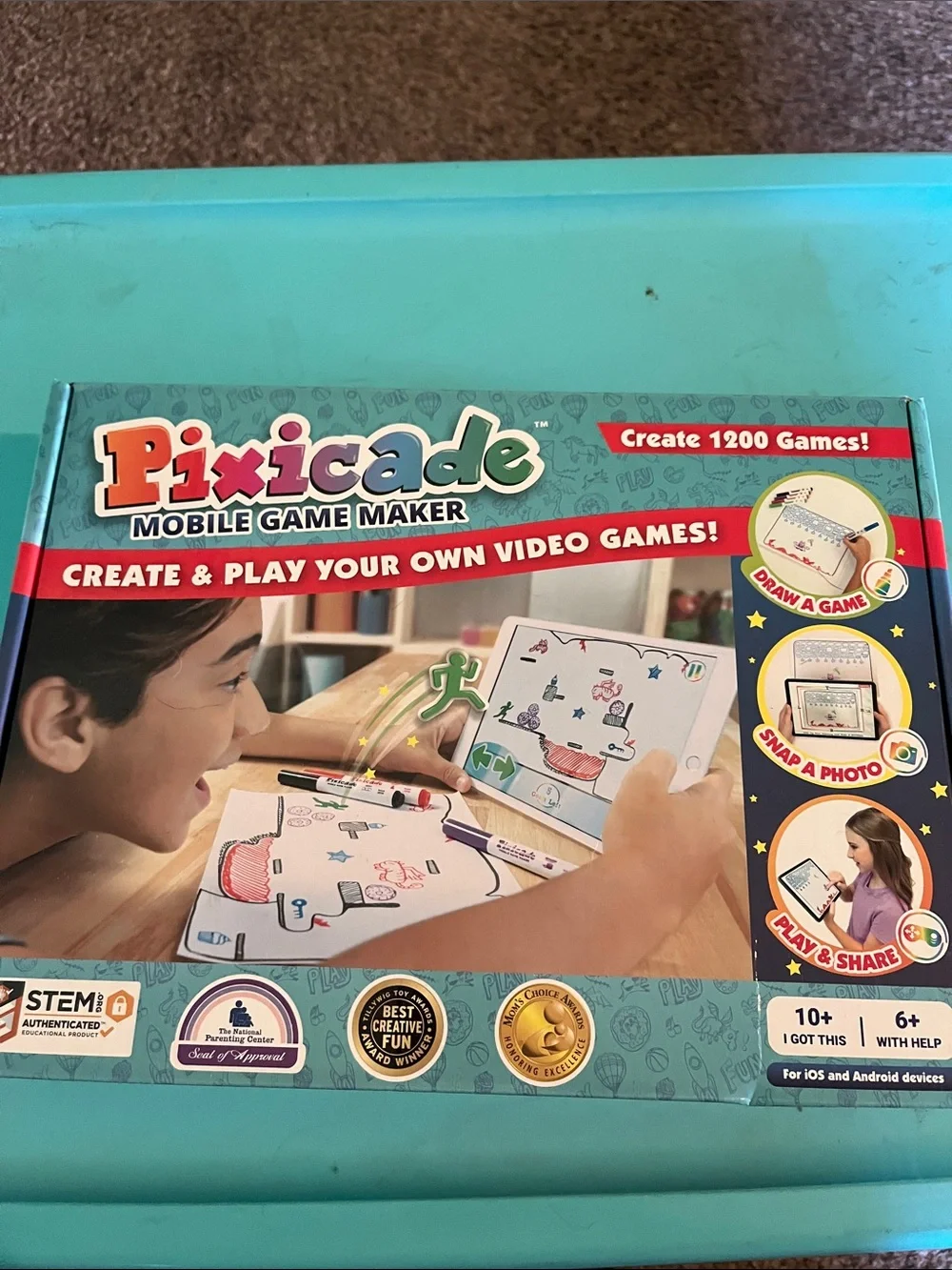 Mobile Game Maker - Teal Packaging